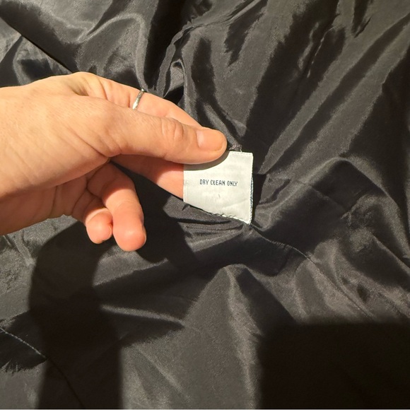 Women's Charcoal Gray Bouclé Classic Chic Jackie O Hooded Sport Coat - Picture 5 of 7